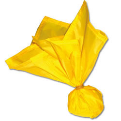 Football Referee Weighted Ball Center Yellow B3M4 Nylon Penalty Flag 