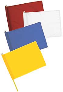  Solid Color Golf Flags / Set of 9pcs