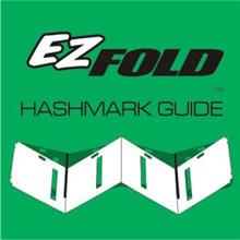 EZHASH - EZ Fold Hashmark Stencil (This Item Ships Free)
