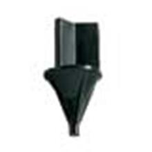 SPS-12-BLK - Fence Pole Triple Cleat Points (Dozen)