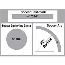 EZZSS - Soccer Field Stencil Kit (This Item Ships Free)